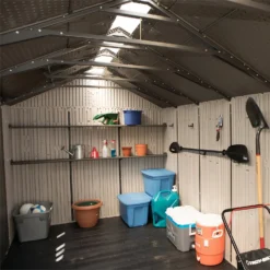 Lifetime 17.5 X 8 Ft Dual Entry Outdoor Storage Shed 12 Lifetime 17.5 X 8 Ft Dual Entry Outdoor Storage Shed -Garden Care Specialty Shop 12836595 1795012583728589
