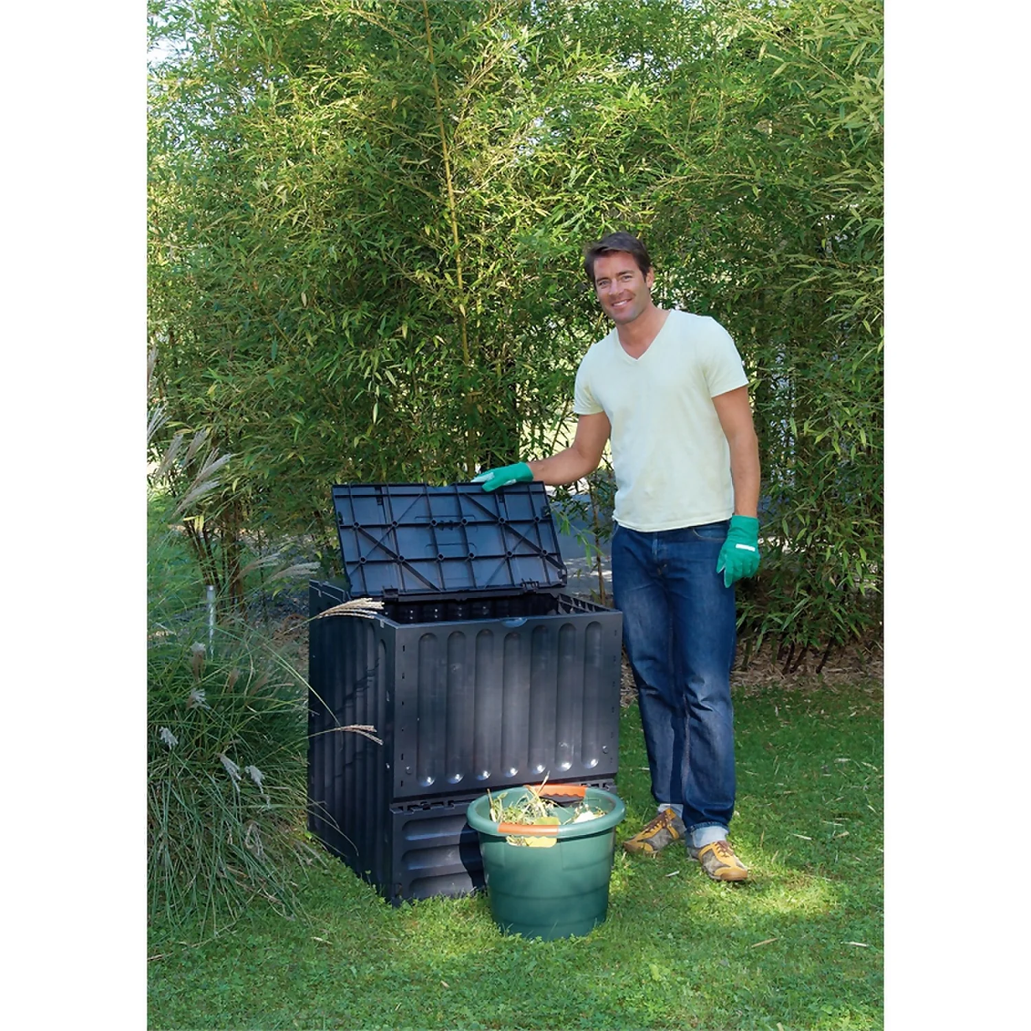 Garantia Ecoking Composter - 400L 4 Garantia Ecoking Composter - 400L - Image 2