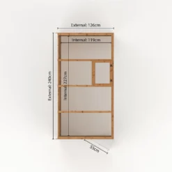 Country Living Langford 8 X 4ft Traditional Lean Too Greenhouse Painted + Installation - Thorpe Towers 12 Country Living Langford 8 X 4ft Traditional Lean Too Greenhouse Painted + Installation - Thorpe Towers -Garden Care Specialty Shop 12876020 3024843882860165