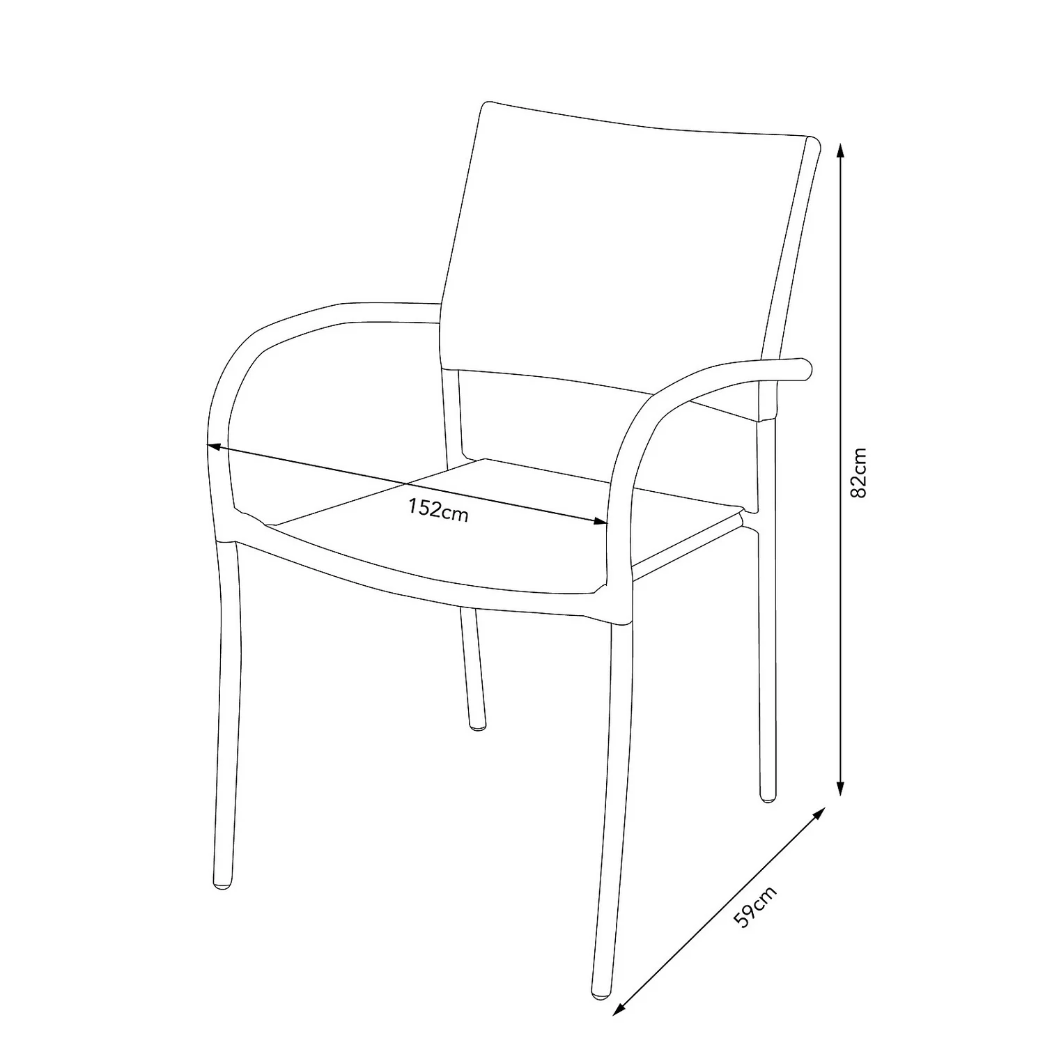 Bambrick 6 Seater Garden Dining Set 12 Bambrick 6 Seater Garden Dining Set - Image 10