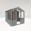 Country Living Grassthorpe 8 X 6ft Traditional Apex Greenhouse Combi Shed Painted + Installation - Thorpe Towers 1 Country Living Grassthorpe 8 X 6ft Traditional Apex Greenhouse Combi Shed Painted + Installation - Thorpe Towers -Garden Care Specialty Shop 12881652 1884976288282391