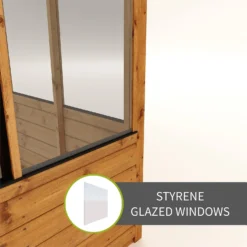 Country Living Durlston 6 X 3ft Traditional Tall Wall Greenhouse Painted + Installation - Thorpe Towers -Garden Care Specialty Shop 12881655 1084843878315420