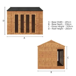 Country Living Hawksworth 10 X 8ft Summerhouse Painted + Installation - Aurora Green 16 Country Living Hawksworth 10 X 8ft Summerhouse Painted + Installation - Aurora Green -Garden Care Specialty Shop 12881691 1635025527346549