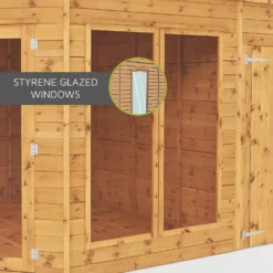 Country Living Hawksworth 10 X 8ft Summerhouse Painted + Installation - Aurora Green 13 Country Living Hawksworth 10 X 8ft Summerhouse Painted + Installation - Aurora Green -Garden Care Specialty Shop 12881691 1675025527241483