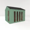 Country Living Hawksworth 10 X 8ft Summerhouse Painted + Installation - Aurora Green 2 Country Living Hawksworth 10 X 8ft Summerhouse Painted + Installation - Aurora Green -Garden Care Specialty Shop 12881691 8245025527121576