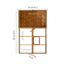 Country Living Grassthorpe 10 X 6ft Traditional Apex Greenhouse Combi Shed Painted + Installation - Aurora Green 16 Country Living Grassthorpe 10 X 6ft Traditional Apex Greenhouse Combi Shed Painted + Installation - Aurora Green -Garden Care Specialty Shop 12881727 1234976288196015