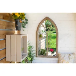 Church Window Outdoor Garden Mirror - 105cm 11 Church Window Outdoor Garden Mirror - 105cm -Garden Care Specialty Shop 12883608 1194875470403912