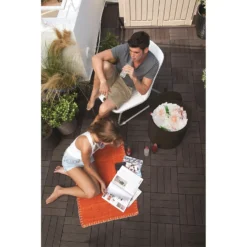 Keter Cool Stool Outdoor Ice Cooler Table 39L - Graphite -Garden Care Specialty Shop 12884590 1214843404720105