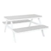 Picnic Bench - White & Grey 1 Picnic Bench - White & Grey -Garden Care Specialty Shop 12885210 1004853415247632