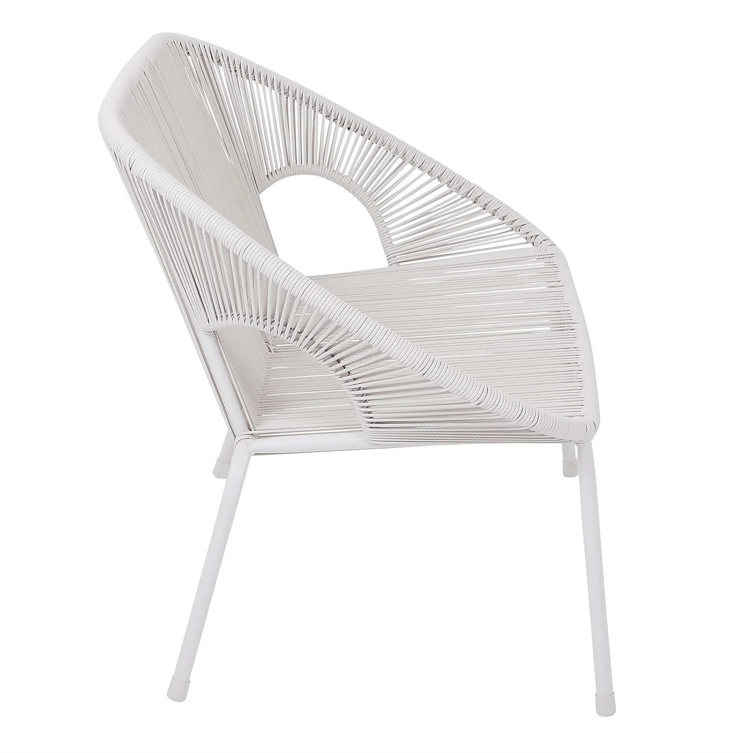 Homebase Acapulco 2 Seater Garden Bench - Grey 6 Homebase Acapulco 2 Seater Garden Bench - Grey - Image 4