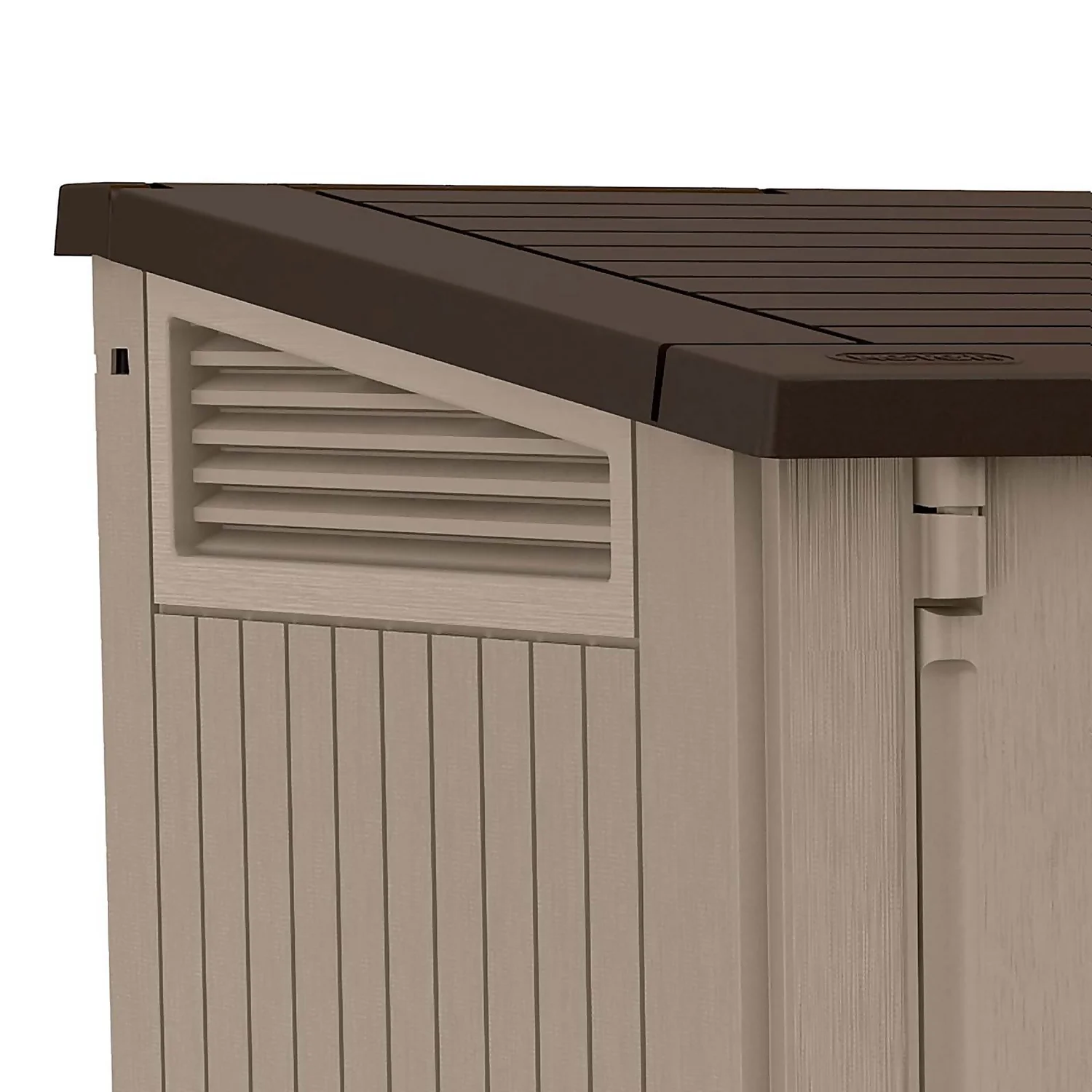 Keter Store It Out Midi Outdoor Garden Storage Shed 880L - Beige/Brown 8 Keter Store It Out Midi Outdoor Garden Storage Shed 880L - Beige/Brown - Image 6