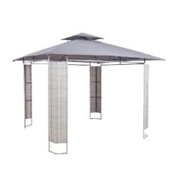 Featured Products 13 Florence Gazebo With Rattan Panels
