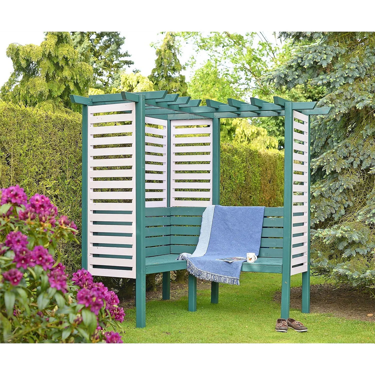 Shire Clematis Arbour - 6x6ft 4 Shire Clematis Arbour - 6x6ft - Image 2
