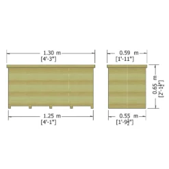 Shire Tongue & Groove Wooden Storage Box - 4x2ft 11 Shire Tongue & Groove Wooden Storage Box - 4x2ft -Garden Care Specialty Shop 12887189 1604851576664698