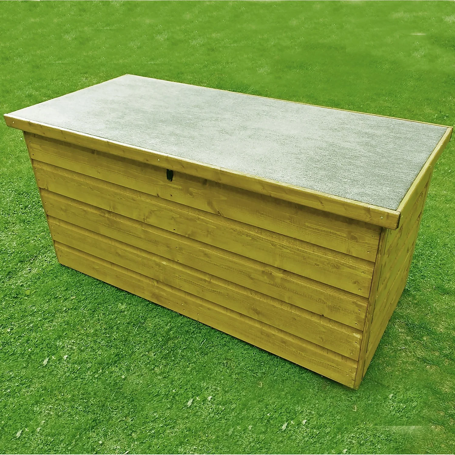 Shire Tongue & Groove Wooden Storage Box - 4x2ft 4 Shire Tongue & Groove Wooden Storage Box - 4x2ft - Image 2
