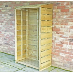 Shire Tall Wall Log Store - 3x1.5ft 12 Shire Tall Wall Log Store - 3x1.5ft -Garden Care Specialty Shop 12887202 1464851593337372