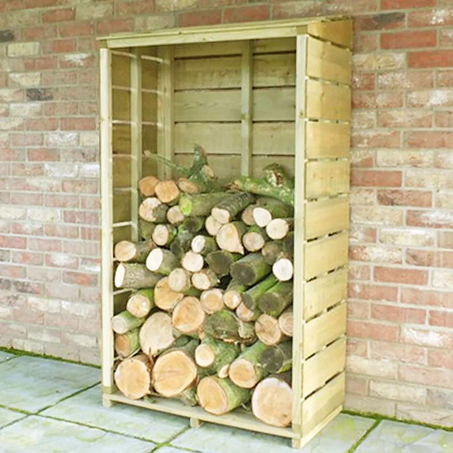Shire Tall Wall Log Store - 3x1.5ft 6 Shire Tall Wall Log Store - 3x1.5ft - Image 4