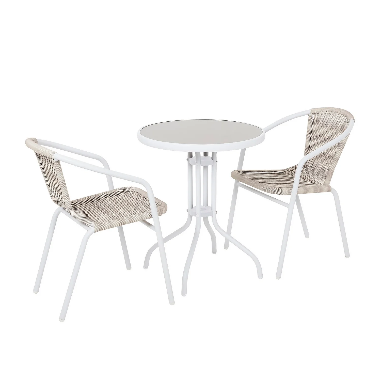 Eloise Bistro Set - Natural 4 Eloise Bistro Set - Natural - Image 2