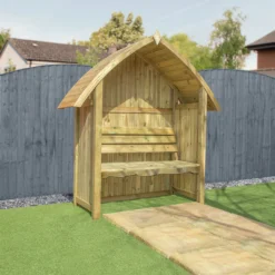 Mercia Arch Top Seated Arbour -Garden Care Specialty Shop 12888308 1264884537788928