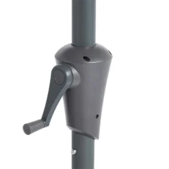 None 2.1m Crank & Tilt Parasol Light Grey - Dia. 38mm -Garden Care Specialty Shop 12888557 1024843673641374