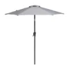 None 2.1m Crank & Tilt Parasol Light Grey - Dia. 38mm 1 None 2.1m Crank & Tilt Parasol Light Grey - Dia. 38mm -Garden Care Specialty Shop 12888557 1164843673582031