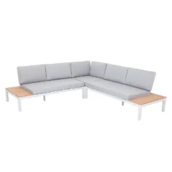 Spirit Metal Garden Corner Sofa Set - Grey 17 Spirit Metal Garden Corner Sofa Set - Grey -Garden Care Specialty Shop 12889918 1544846181054970
