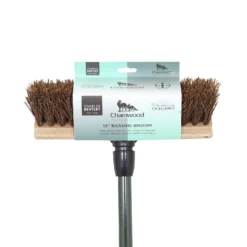 Charles Bentley Charnwood Bassine Wooden Garden Broom - 300mm -Garden Care Specialty Shop 12890894 2054915831703787