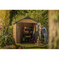 Keter Newton 7.5 X 7ft Outdoor Plastic Garden Storage Shed - Brown 21 Keter Newton 7.5 X 7ft Outdoor Plastic Garden Storage Shed - Brown -Garden Care Specialty Shop 12909854 1174845876264387