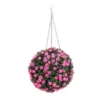Artificial Topiary Ball - Pink Rose -Garden Care Specialty Shop 12940692 1954977058630965