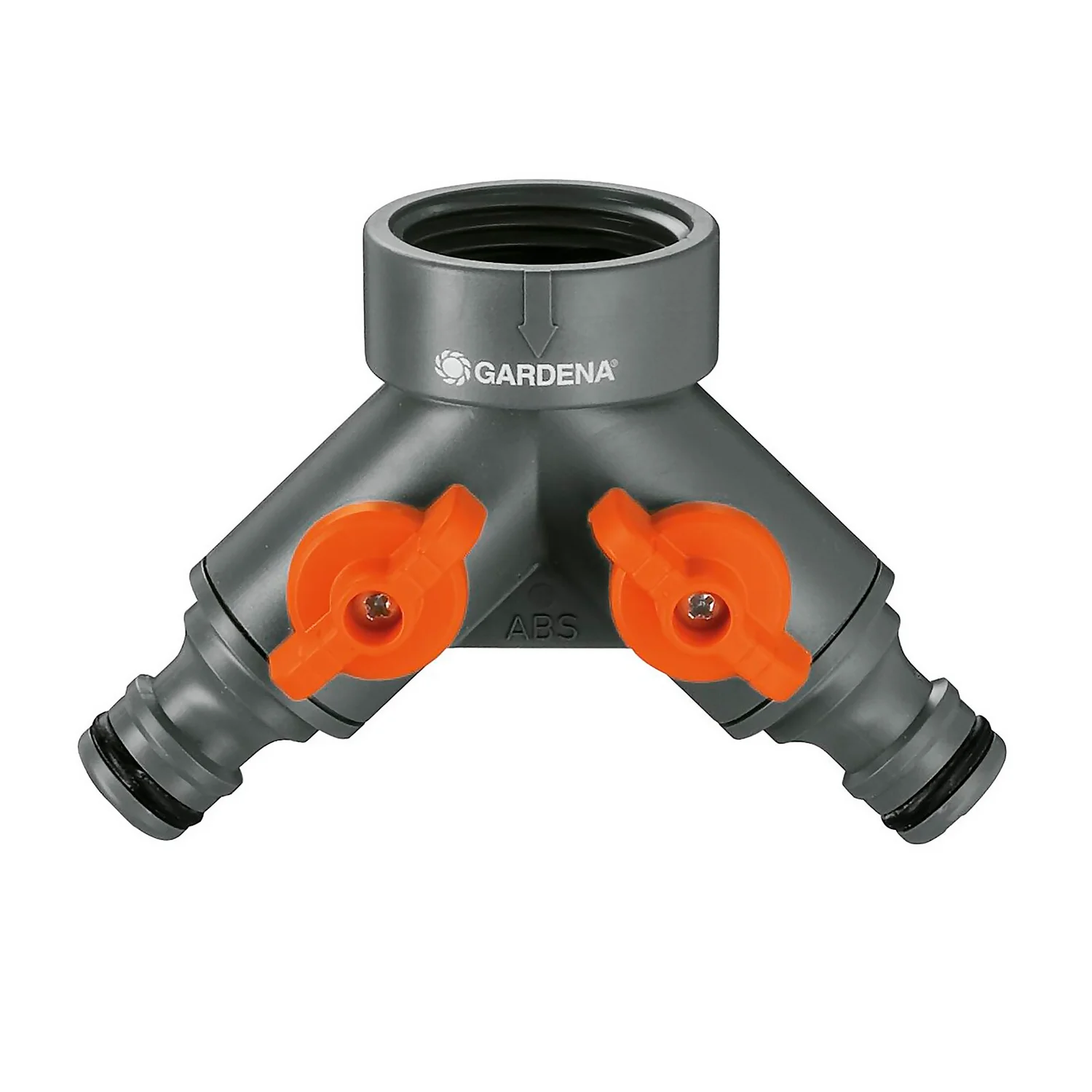 GARDENA Twin Tap Connector 26.5 Mm (G 3/4") 3 GARDENA Twin Tap Connector 26.5 Mm (G 3/4")
