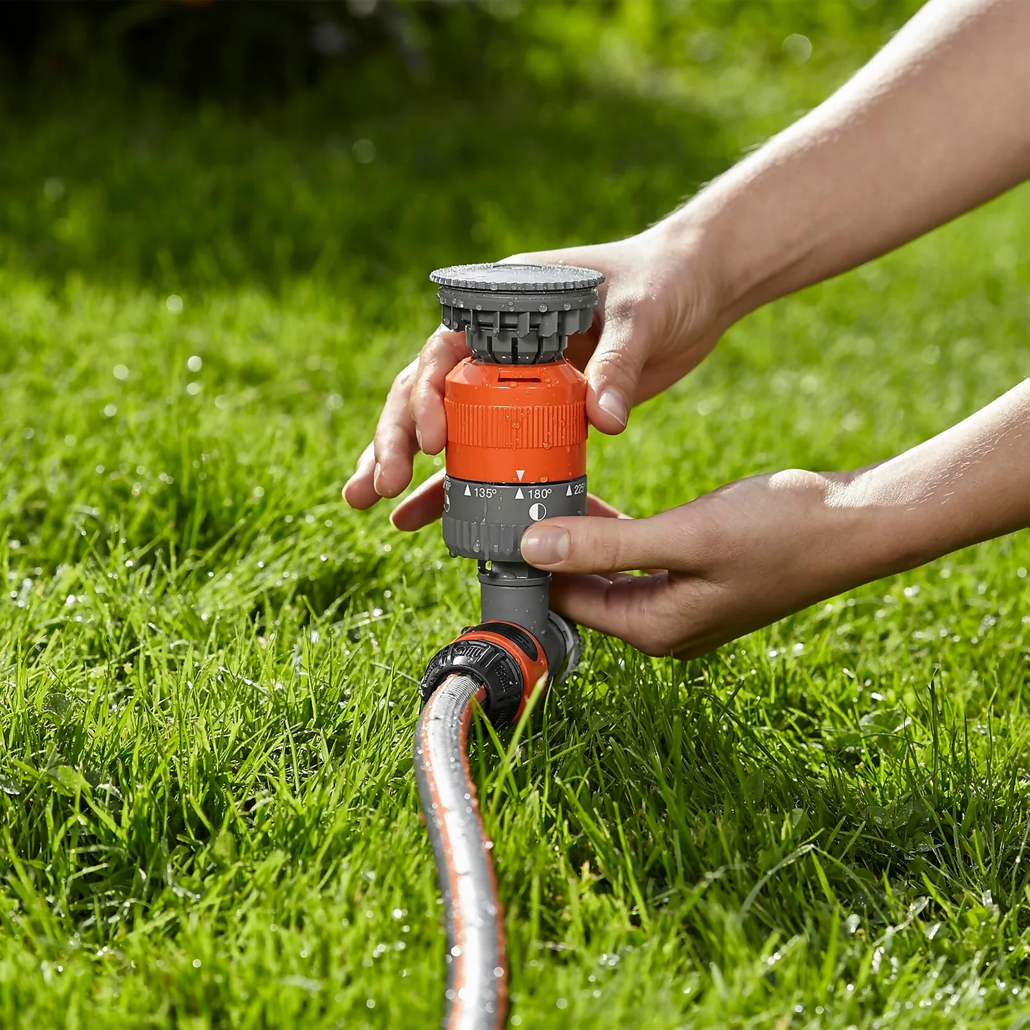 Gardena Comfort Circular Sprinkler Vario Spike 6 Gardena Comfort Circular Sprinkler Vario Spike - Image 4