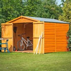Shire 12 X 8ft Shed Overlap Double Door - No Windows -Garden Care Specialty Shop 13082813 1534862497712136
