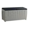 Keter Ace Outdoor Garden Storage Box 124 X 55 X 62.5 Cm - Grey And Black -Garden Care Specialty Shop 13432924 1414947994466640