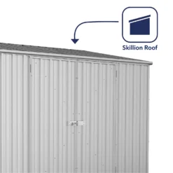 Absco 10 X 5ft Space Saver Metal Pent Shed - Zinc 13 Absco 10 X 5ft Space Saver Metal Pent Shed - Zinc -Garden Care Specialty Shop 13440842 1304929185573466