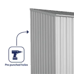 Absco 10 X 5ft Space Saver Metal Pent Shed - Zinc 15 Absco 10 X 5ft Space Saver Metal Pent Shed - Zinc -Garden Care Specialty Shop 13440842 1774929185683221