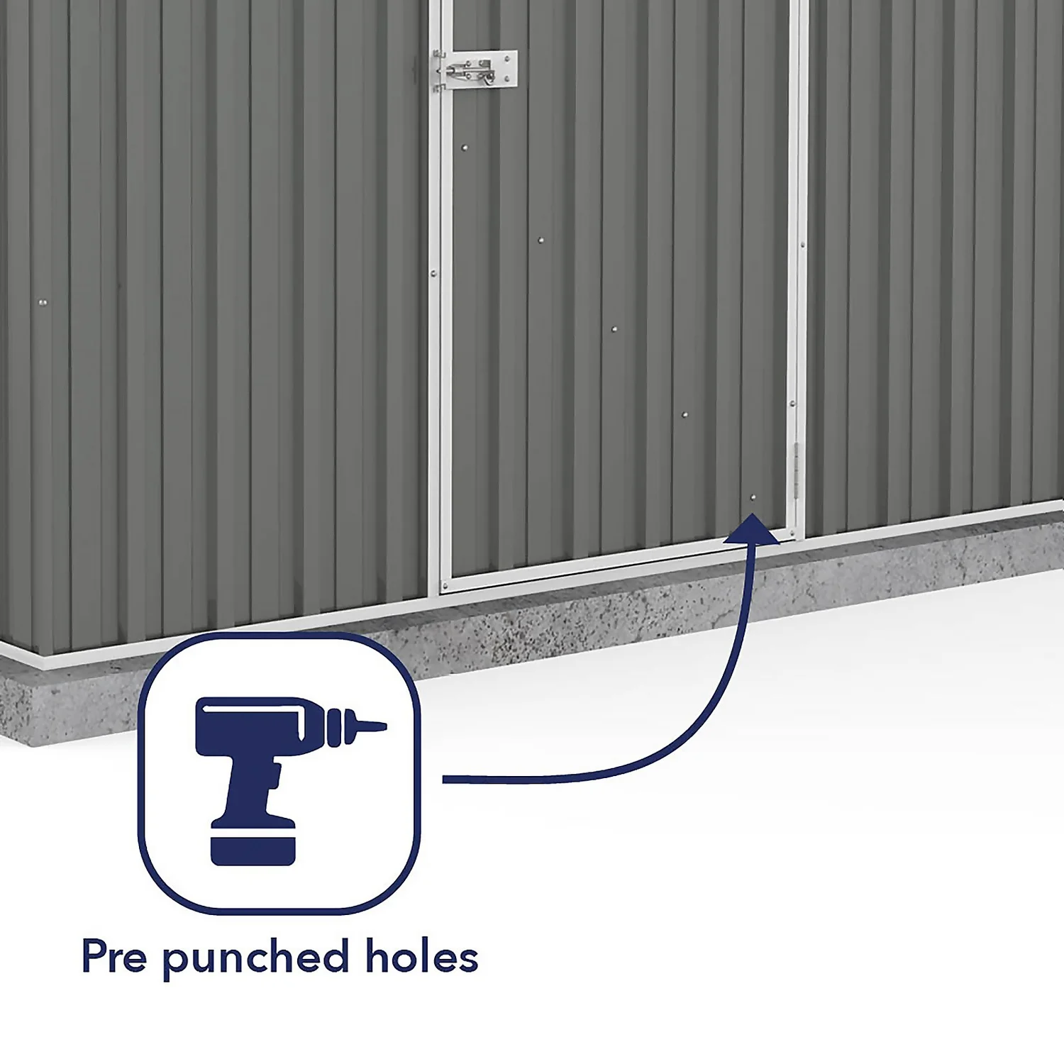 Absco 7.5 X 10ft Premier Reverse Apex - Dark Grey 8 Absco 7.5 X 10ft Premier Reverse Apex - Dark Grey - Image 6