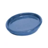 Glazed Chiswick Blue Pot Saucer - 22cm -Garden Care Specialty Shop 13441324 5314933184461959