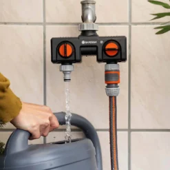 GARDENA Twin-Tap Hose Pipe Connector 9 GARDENA Twin-Tap Hose Pipe Connector -Garden Care Specialty Shop 13489627 8904920780813120