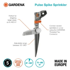 GARDENA Pulse Spike Water Sprinkler -Garden Care Specialty Shop 13489629 1144924640534250