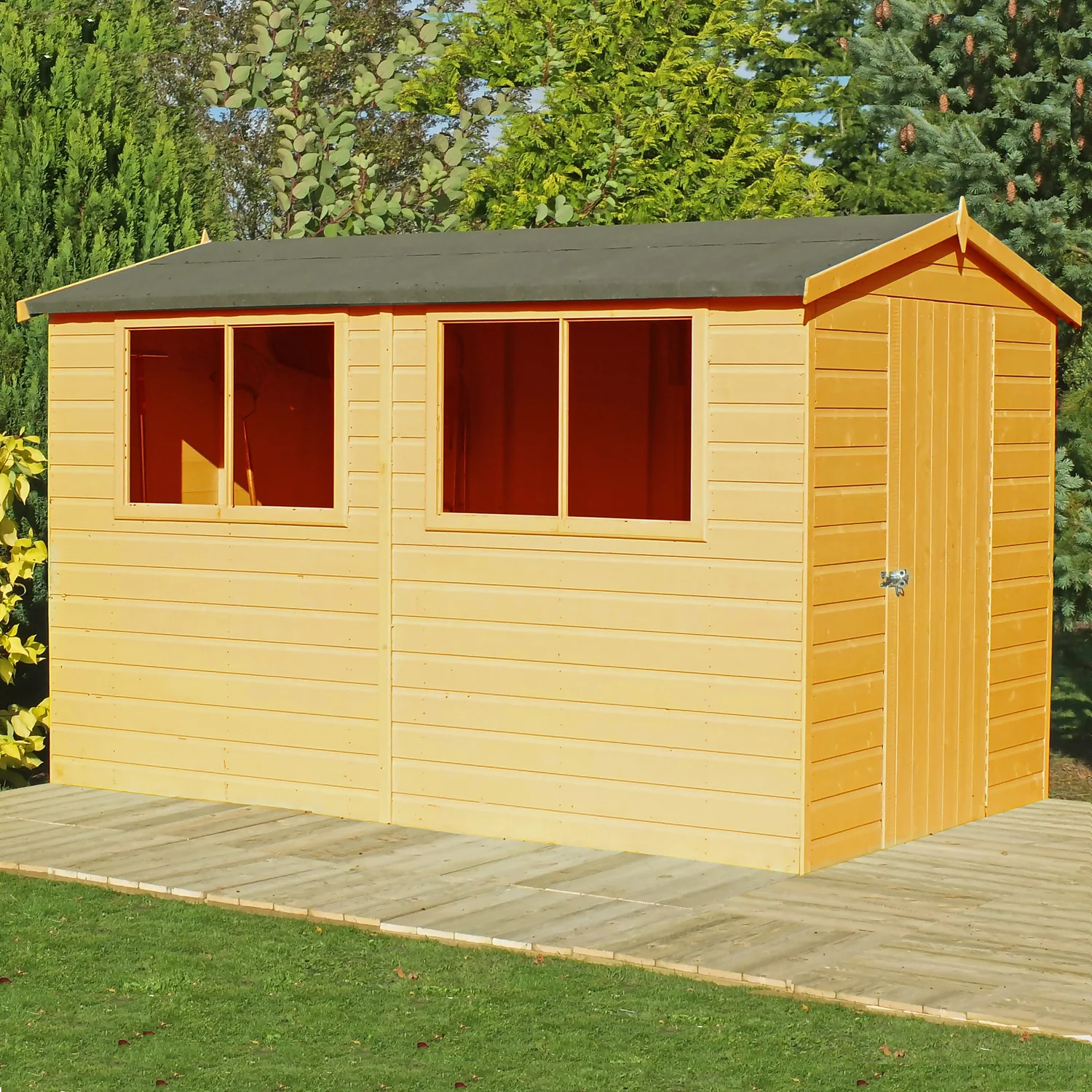 Shire 12 X 8ft Lewis Garden Shed 4 Shire 12 X 8ft Lewis Garden Shed - Image 2