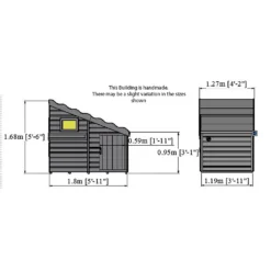 Shire 6x4ft Command Kids Playhouse - Including Installation 13 Shire 6x4ft Command Kids Playhouse - Including Installation -Garden Care Specialty Shop 13508665 8074932698940393
