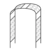 Agriframes Monet Garden Arch - (H)2.1 X (W)1.2 X (D)0.45 M - Black -Garden Care Specialty Shop 13526219 1734936304922882