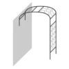 Agriframes Wall Arch - (H)2.3 X (W)1.5 X (D)0.45 M - Black 2 Agriframes Wall Arch - (H)2.3 X (W)1.5 X (D)0.45 M - Black -Garden Care Specialty Shop 13526224 1414936305270306