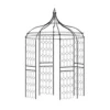 Agriframes Gothic Gazebo - (H)2.7 X (Diameter)1.8 M - Black -Garden Care Specialty Shop 13526250 2614936305238665