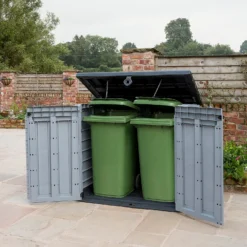 Keter Store It Out Ace Outdoor Garden Storage Shed 1200L - Grey / Graphite -Garden Care Specialty Shop 13531577 7064925770968030