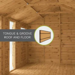 Mercia 12ft X 8ft Premium Shiplap Pent Shed - Including Installation 19 Mercia 12ft X 8ft Premium Shiplap Pent Shed - Including Installation -Garden Care Specialty Shop 13555752 1725033256542514