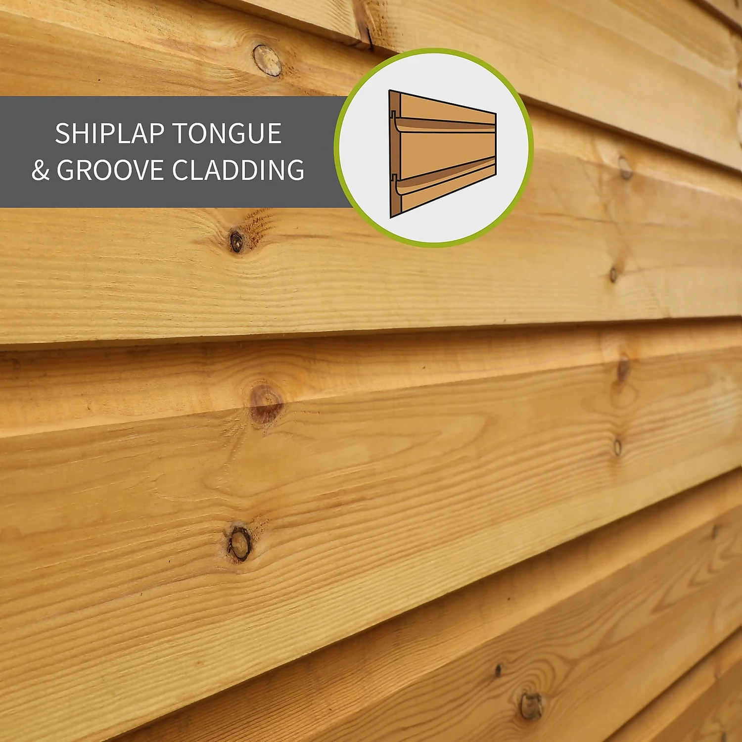 Mercia 16ft X 10ft Premium Shiplap Modular Workshop Shed - Including Installation 6 Mercia 16ft X 10ft Premium Shiplap Modular Workshop Shed - Including Installation - Image 4