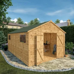 Mercia 16ft X 10ft Premium Shiplap Modular Workshop Shed - Including Installation 20 Mercia 16ft X 10ft Premium Shiplap Modular Workshop Shed - Including Installation -Garden Care Specialty Shop 13555753 9824949338177671