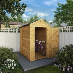 Mercia 6ft X 4ft Premium Windowless Shiplap Apex Shed -Garden Care Specialty Shop 13555764 7584949336319318