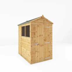 Mercia 6ft X 4ft Premium Shiplap Reverse Apex Shed - Including Installation